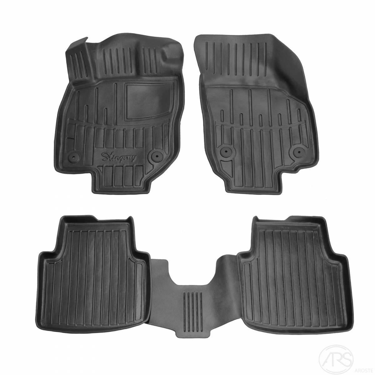 Rubber floor mats