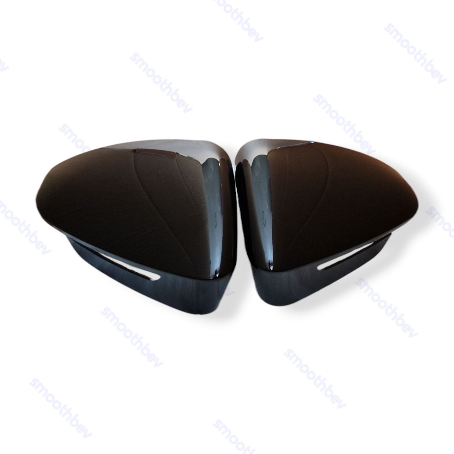 Mirror cover, black - Smoothbev