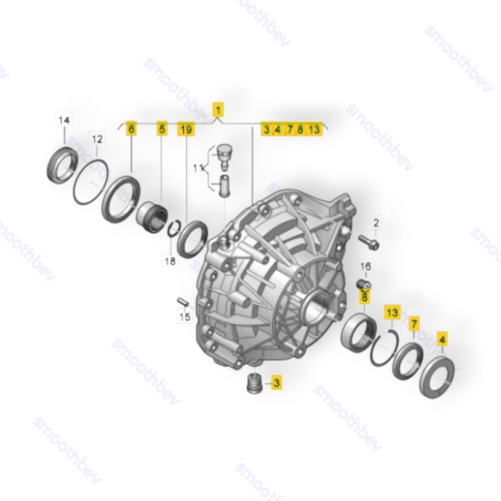 Rear Reduction Gearbox